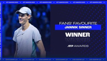 开云体育网页版入口-2023ATP年度大奖全部出炉 故意捧辛纳而忽视德约？